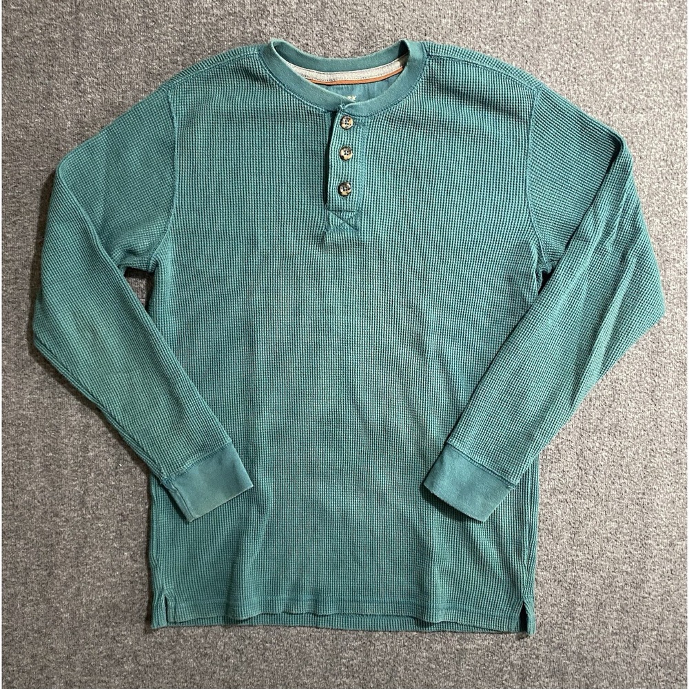 Outdoor Life Green Shirt Long Sleeve Shirt Size M